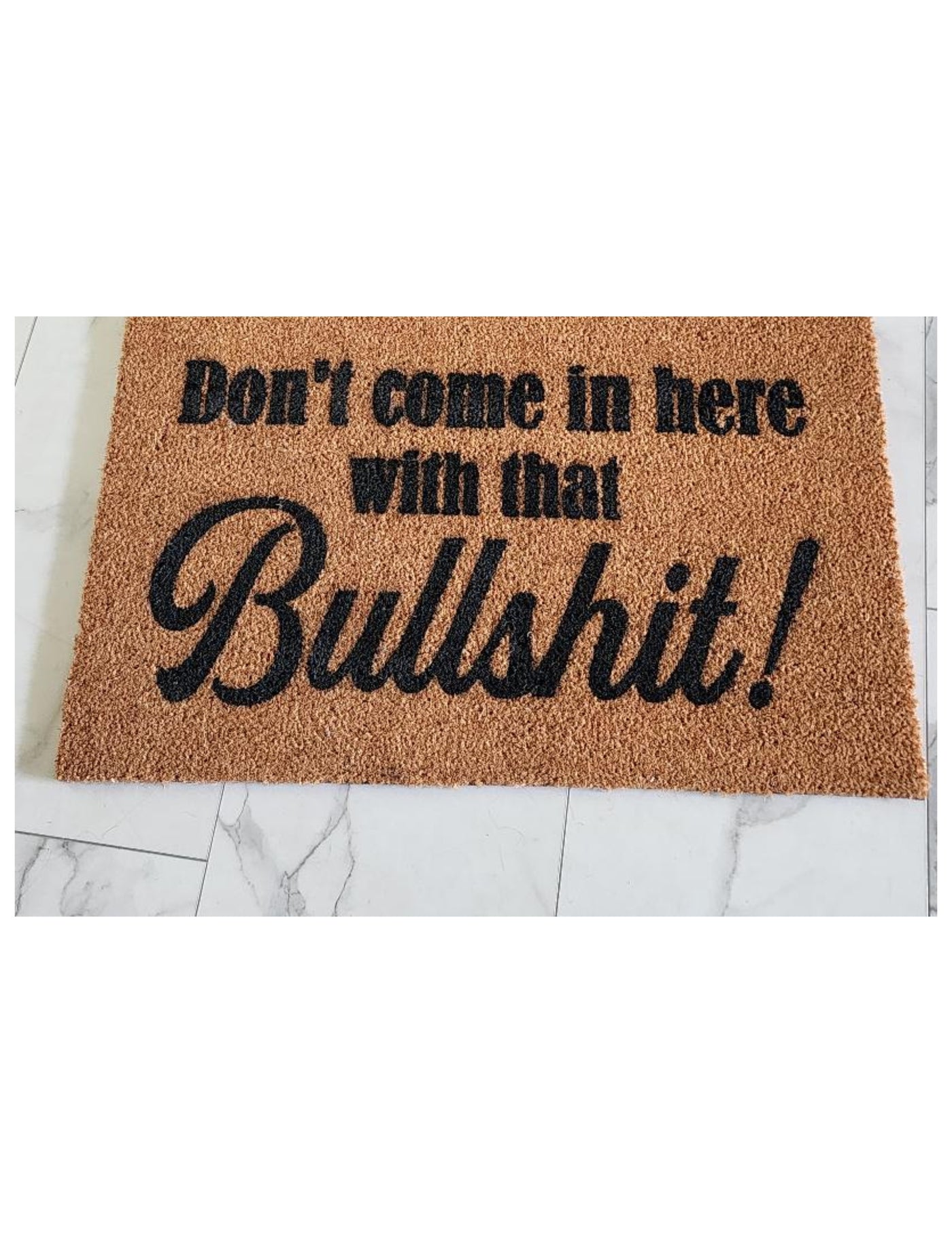 Bullshit doormat