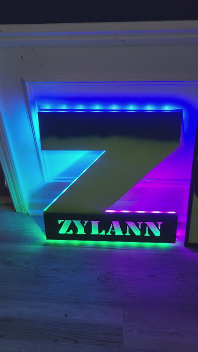 LED Letter name sign